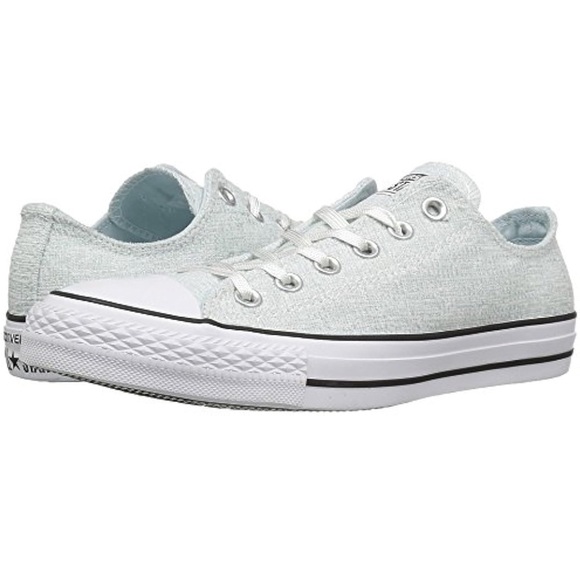 Converse Shoes - Converse Womens Chuck Taylor® All Star® Sparkle Knit Ox Polar Blue